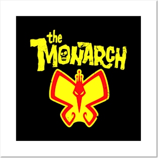 The Monarch (Black Print) Posters and Art